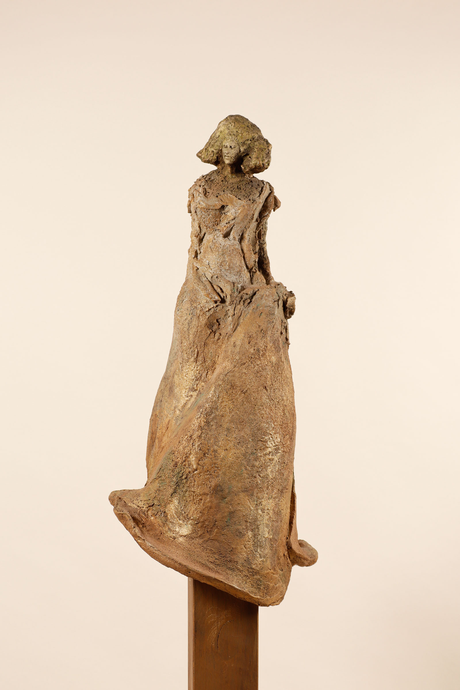 Menschliche Lebensform, Beton / Stahl, H 150 cm
