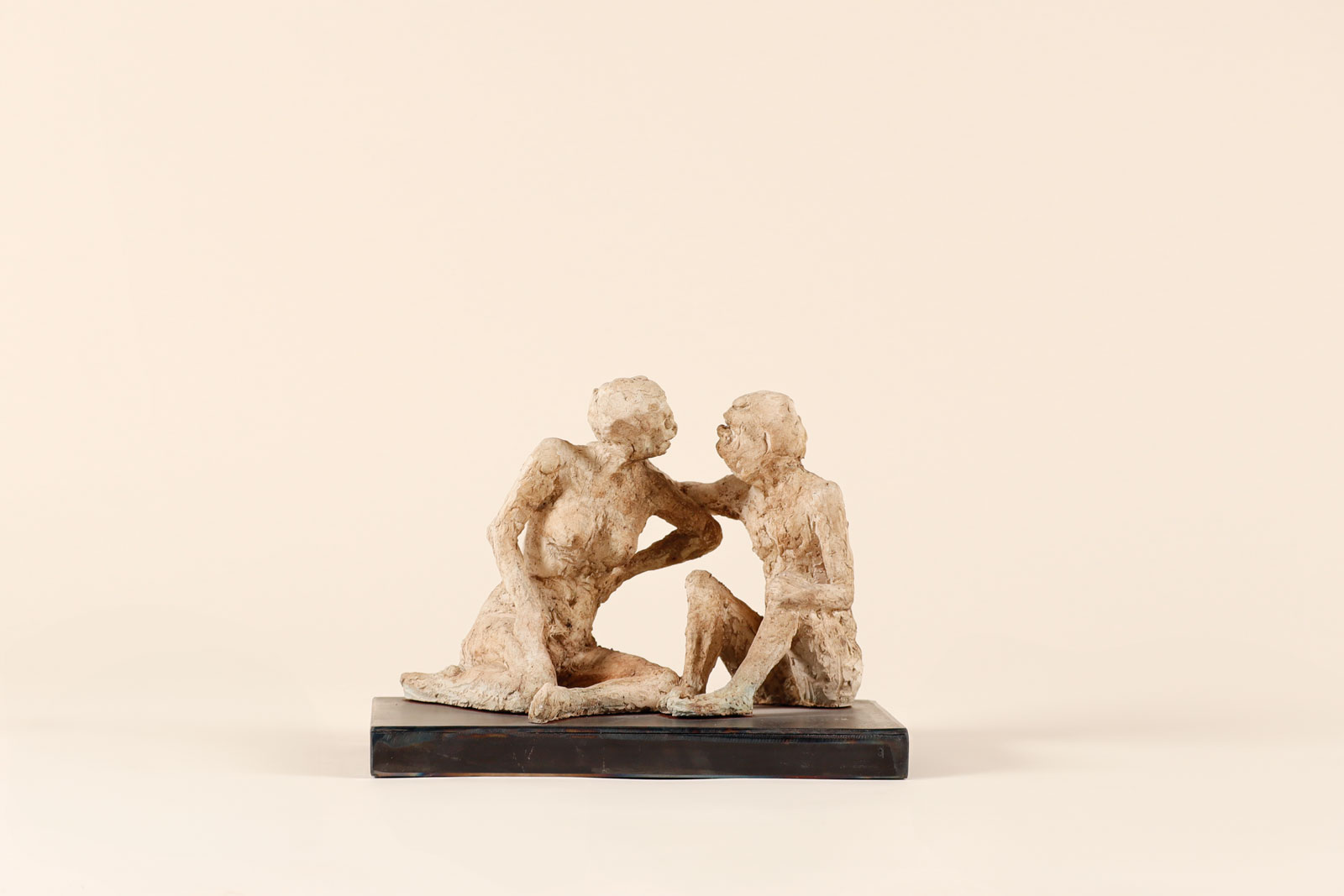 Menschliche Lebensform, Beton / Stahl, H 150 cm